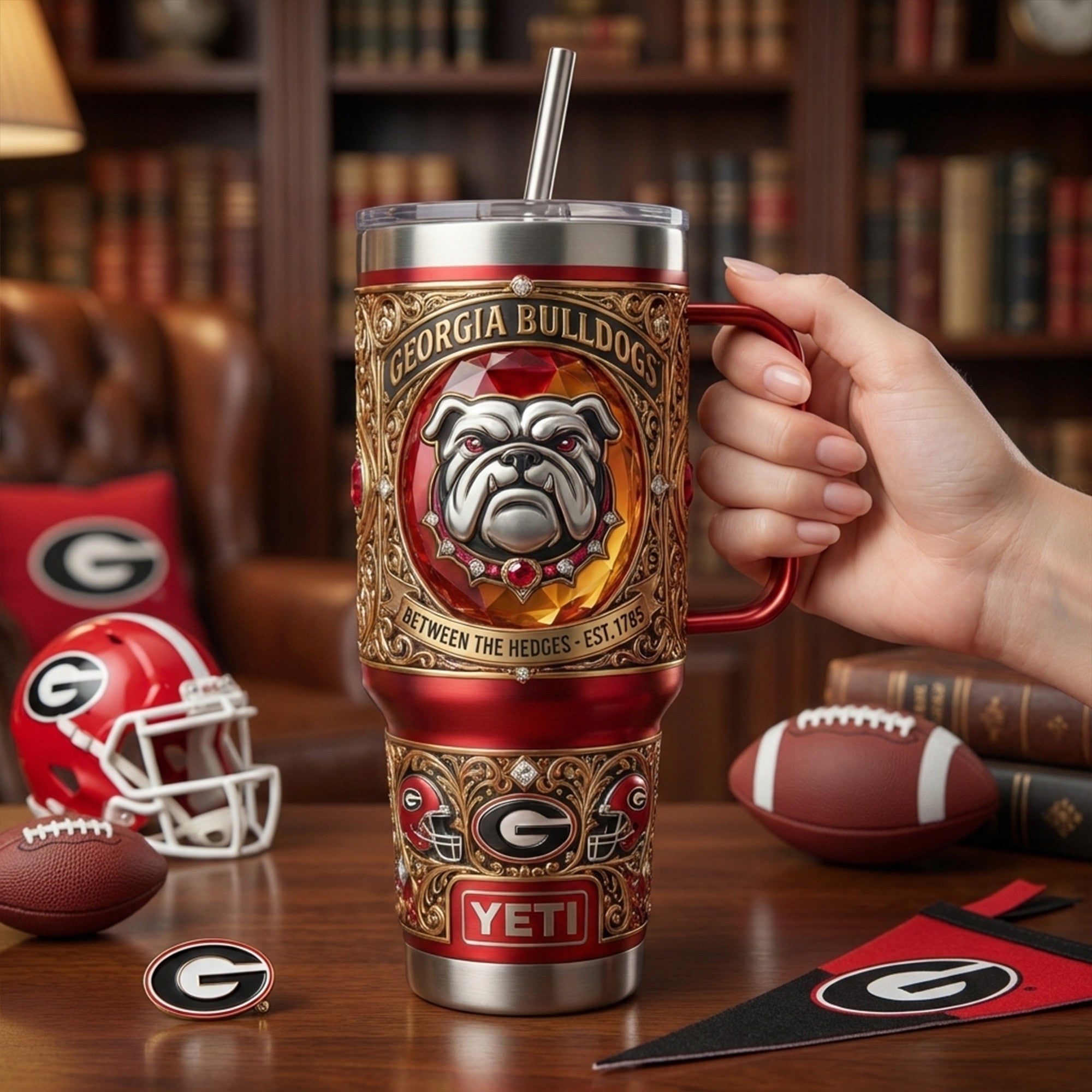 GGBD 40oz Tumbler With Handle LNTH