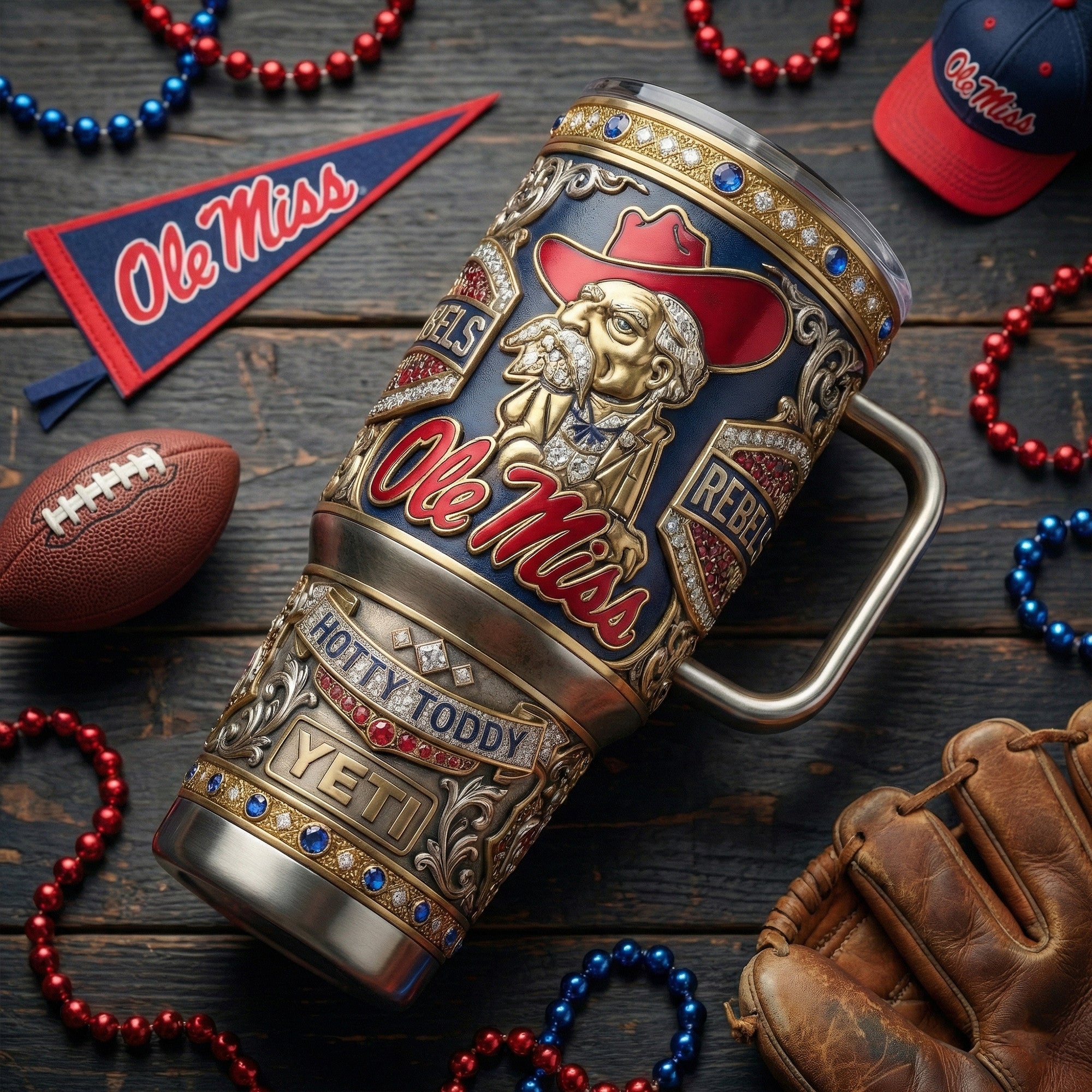 OMR 40oz Tumbler With Handle LNTH