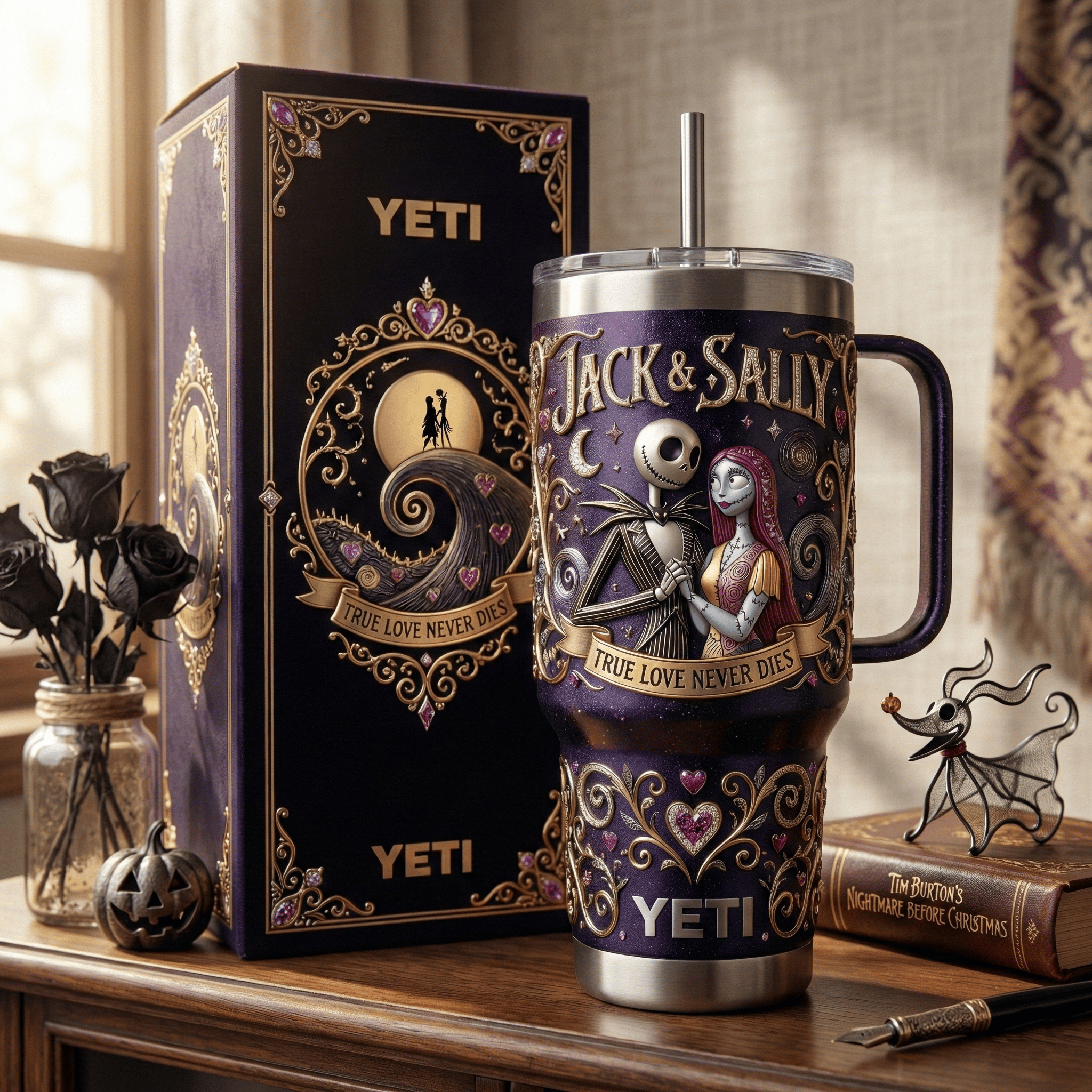 TNBC 40oz Tumbler With Handle HTTT