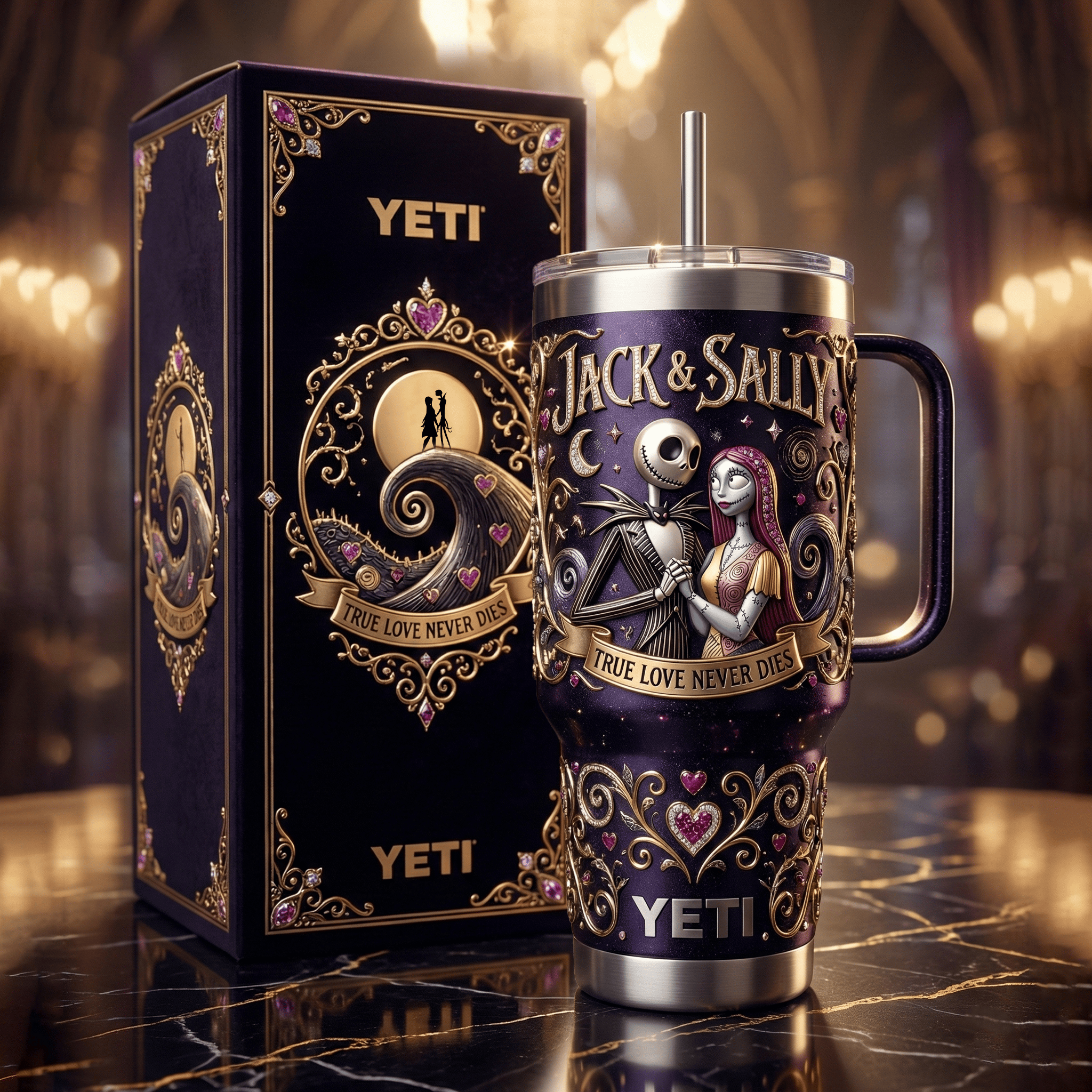 TNBC 40oz Tumbler With Handle HTTT