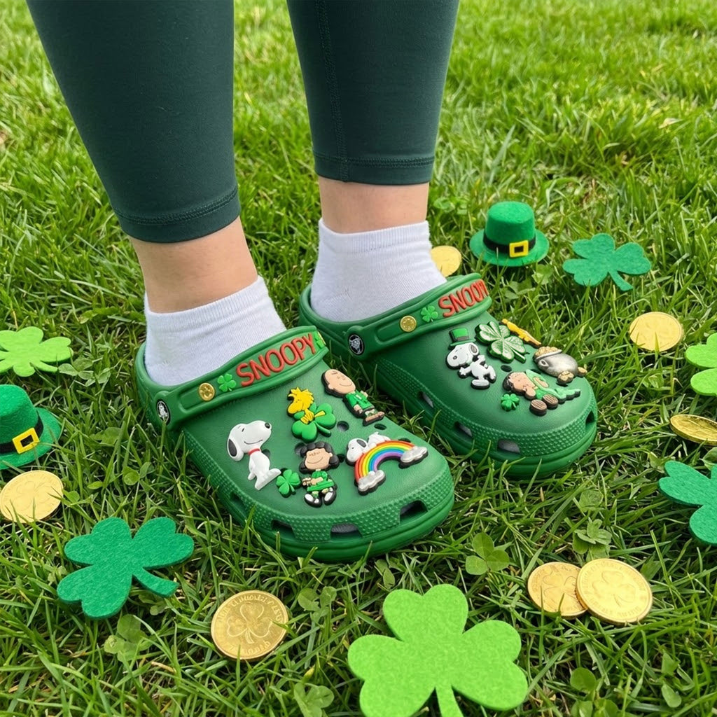 SNPY Patrick's Day Premium Clogs TNSM