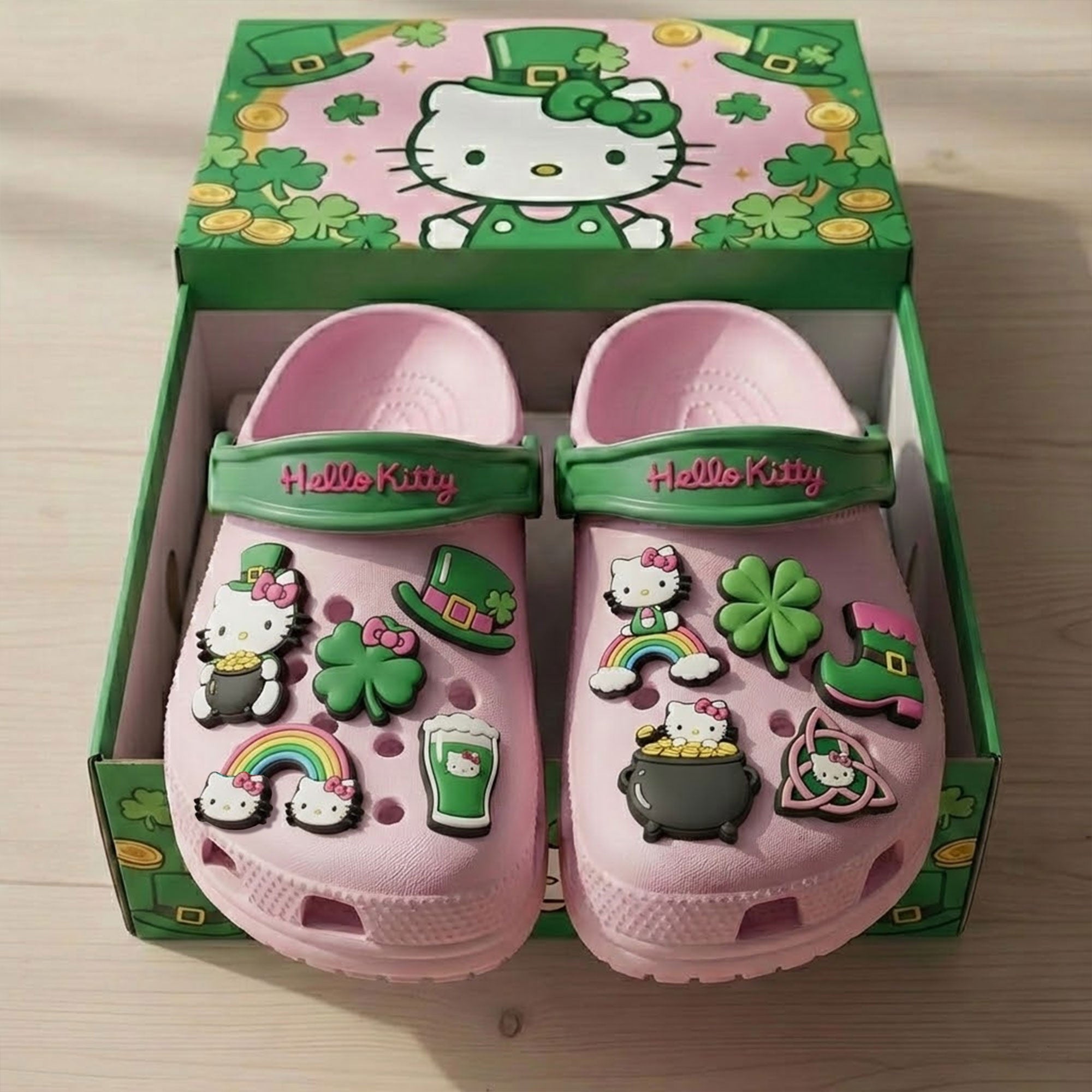 HLKT Patrick's Day Premium Clogs TNSM