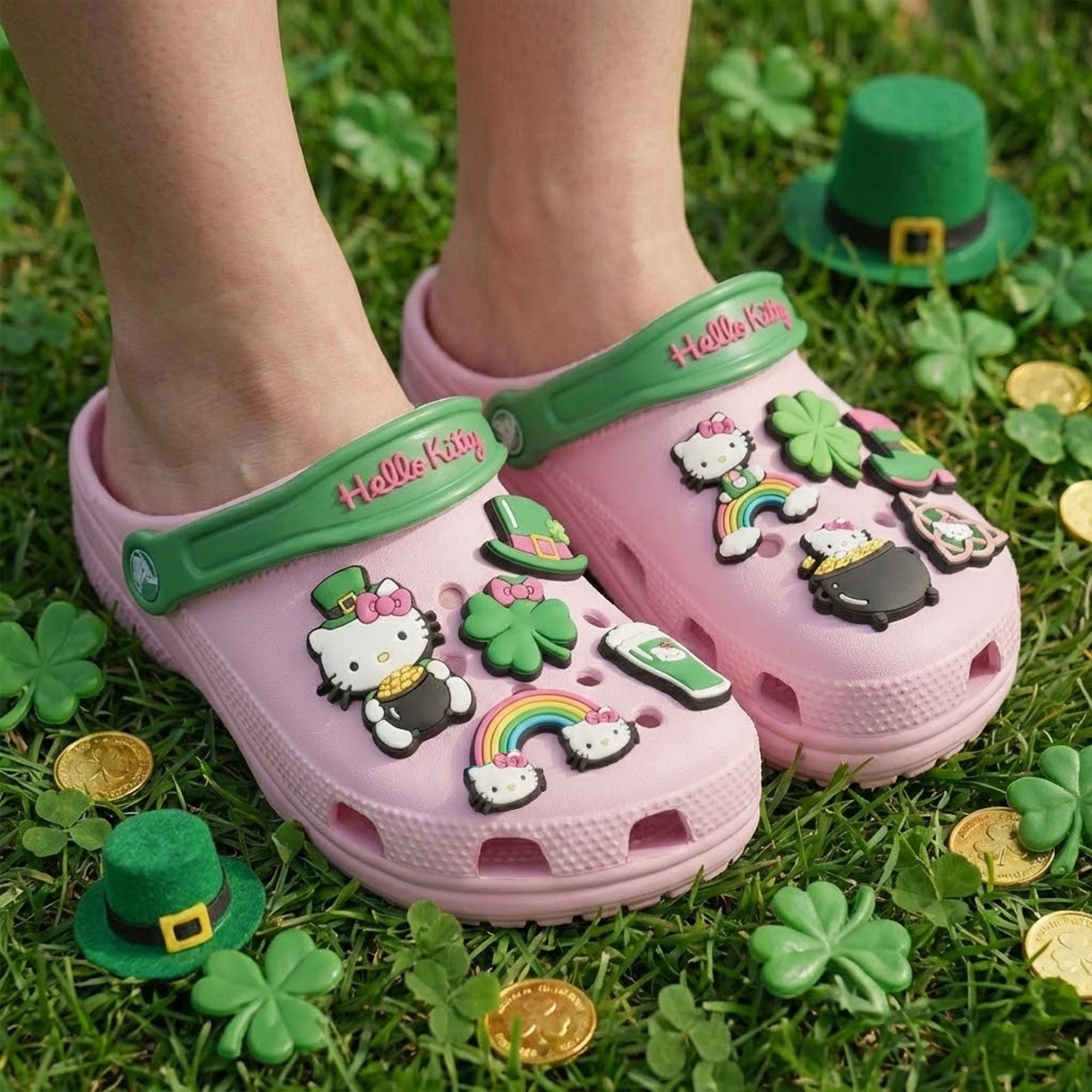 HLKT Patrick's Day Premium Clogs TNSM