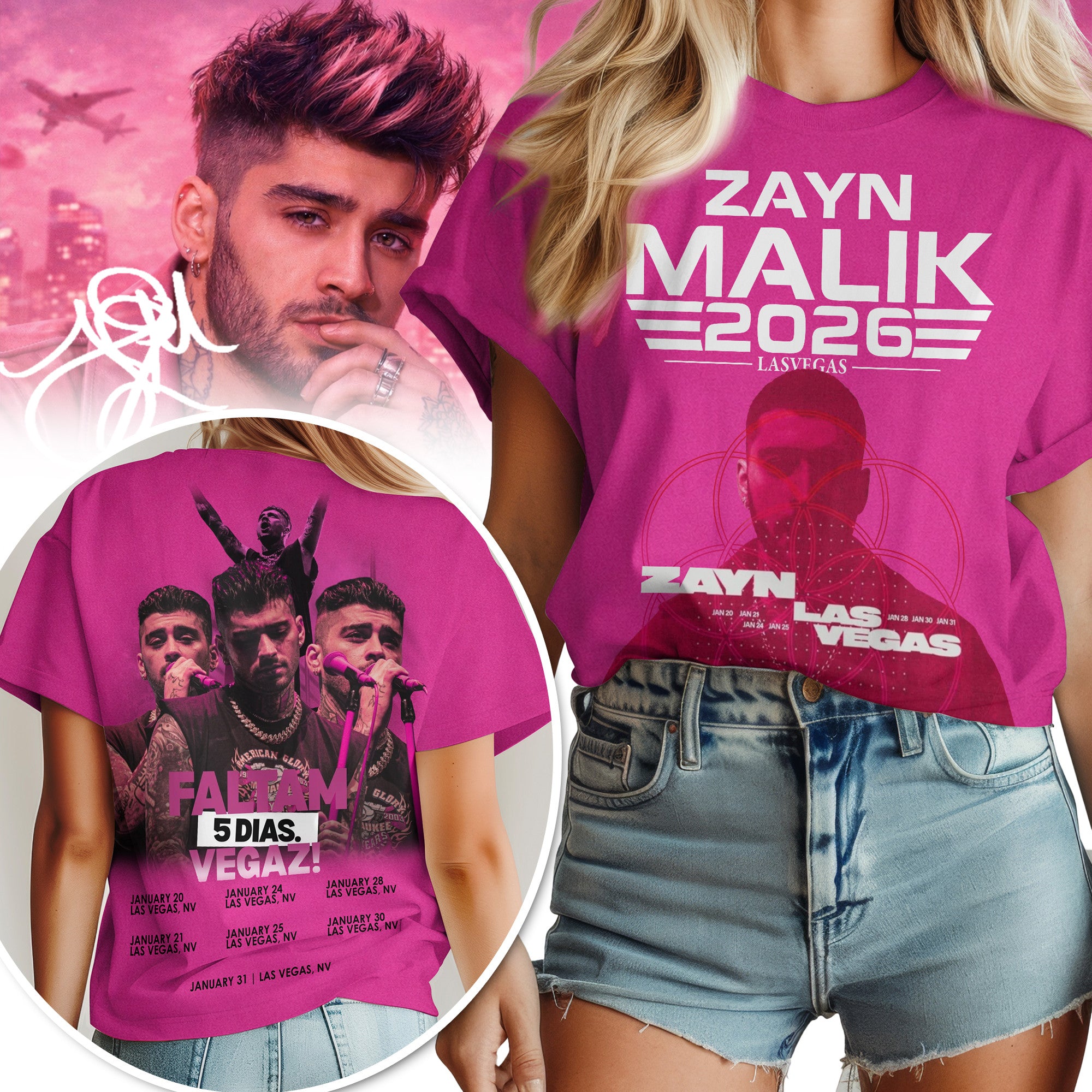 PREMIUM ZAYN 3D SHIRT TNSM