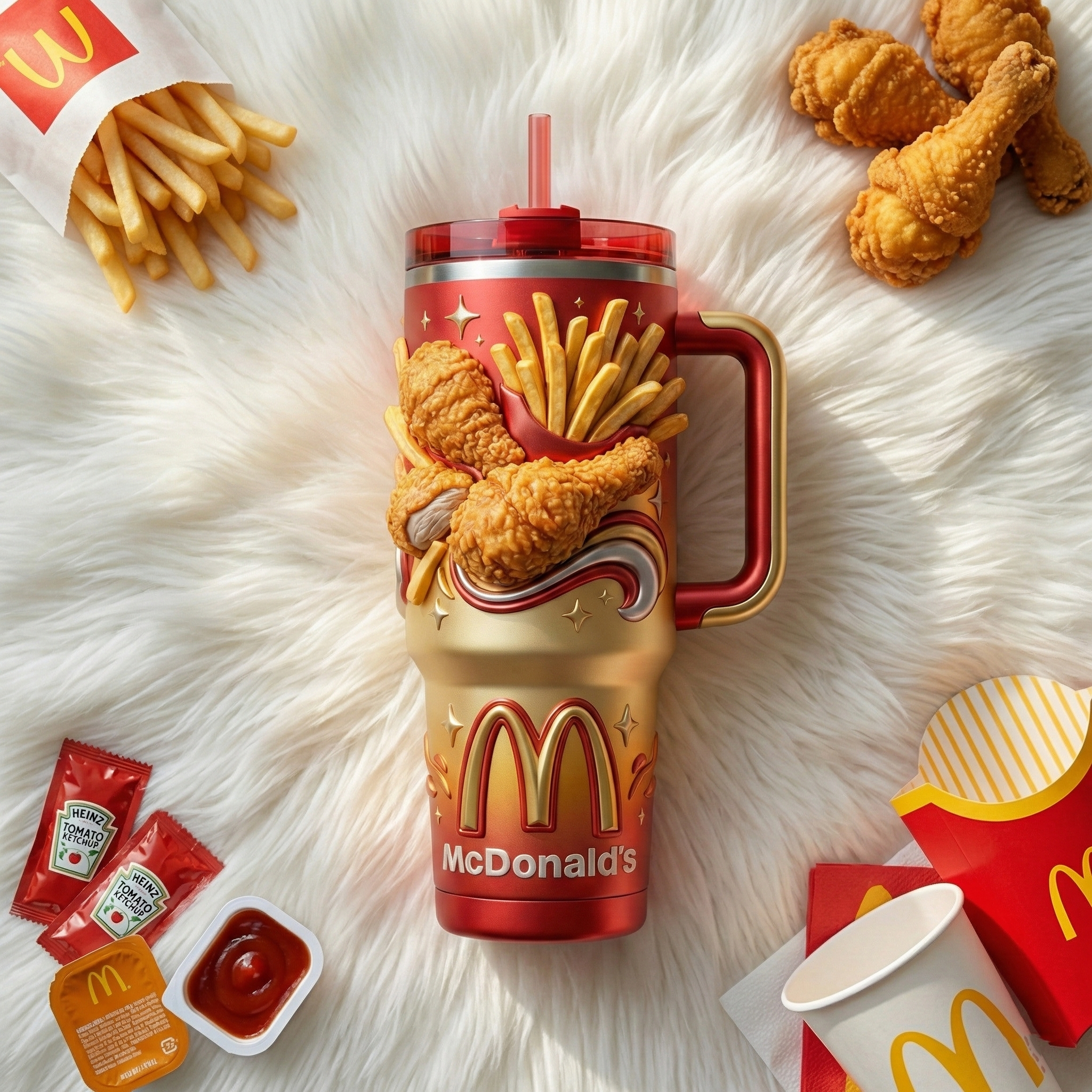 MDN 40oz Tumbler With Handle HTTT