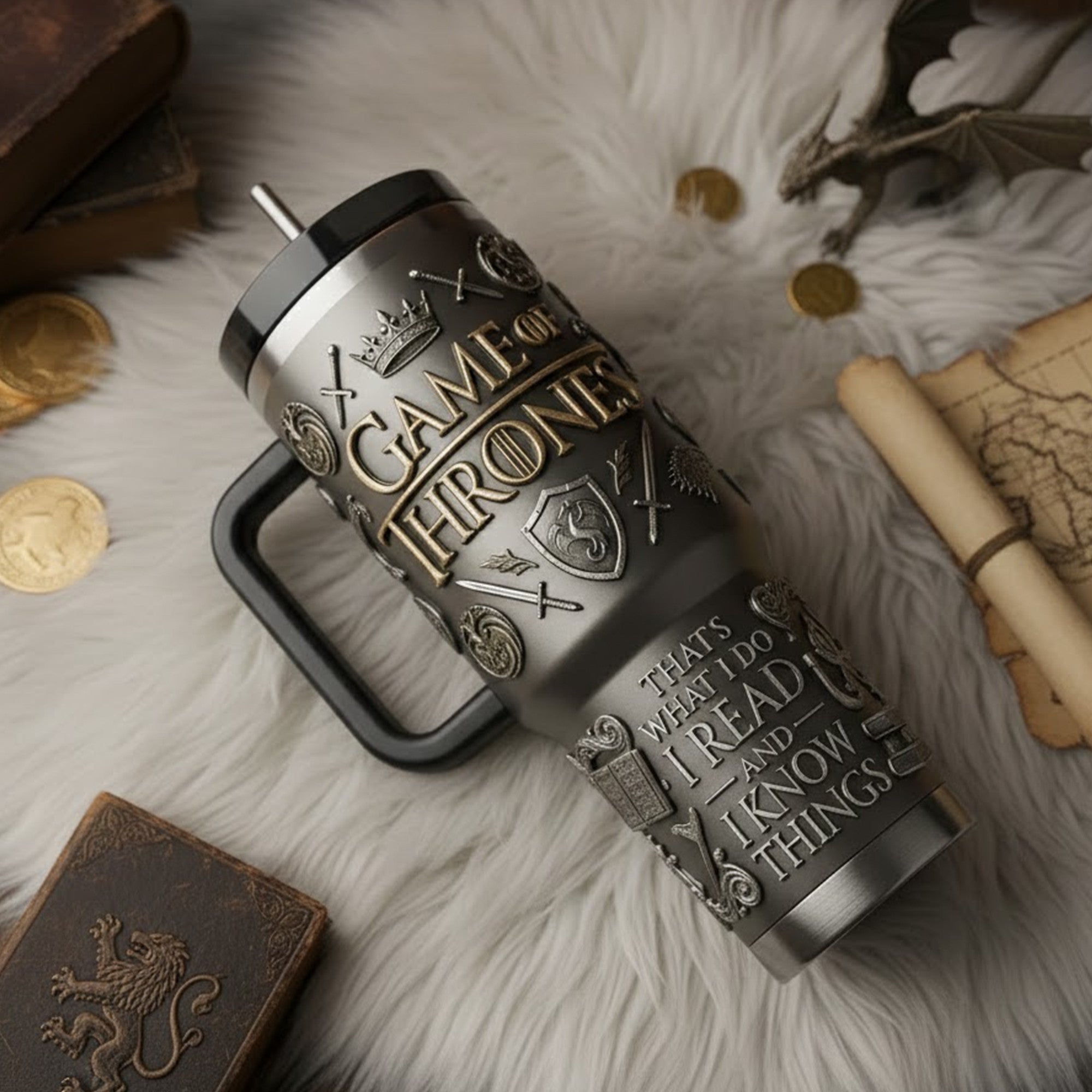 GOT 40oz Tumbler With Handle TNSM