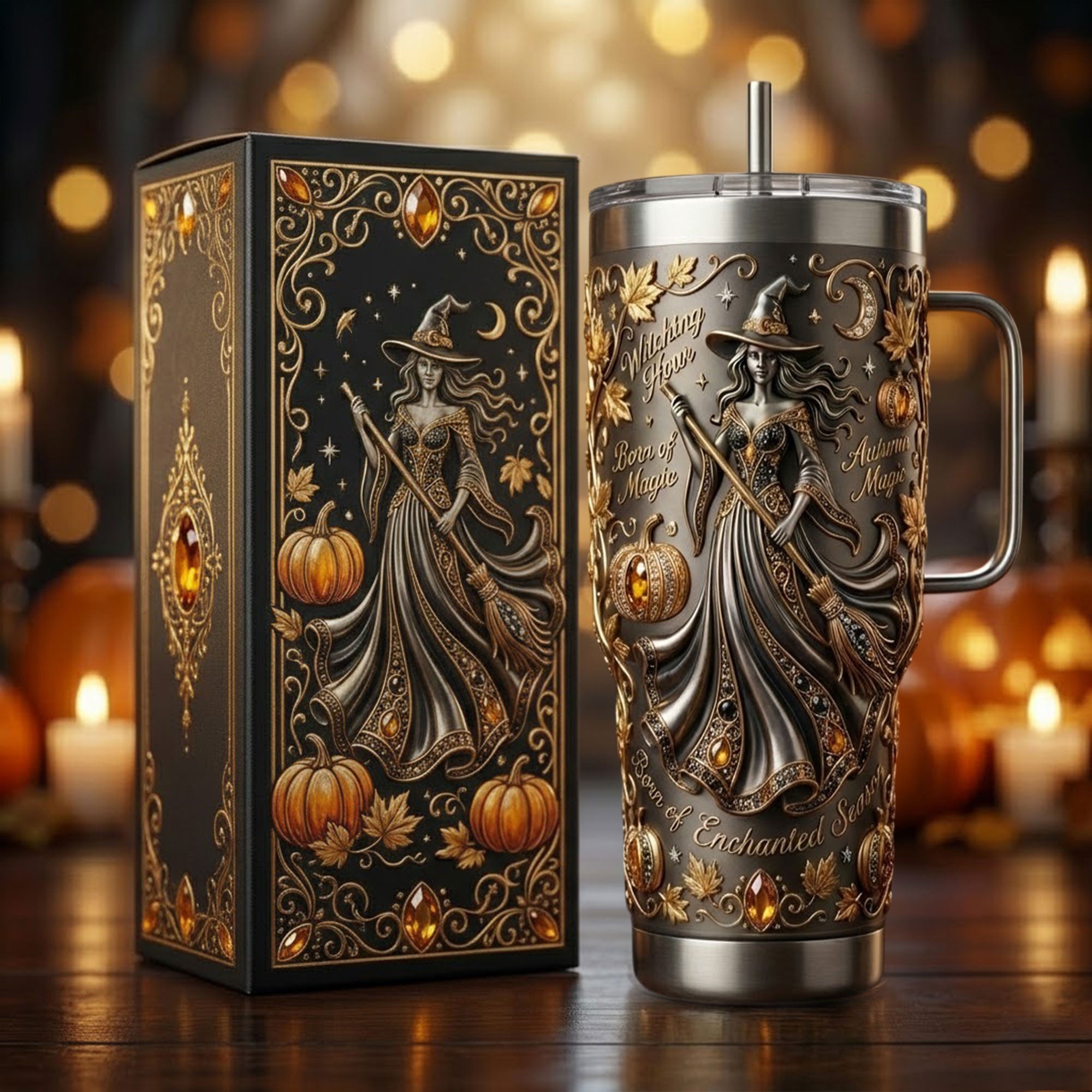 WTH 40oz Tumbler With Handle TNSM