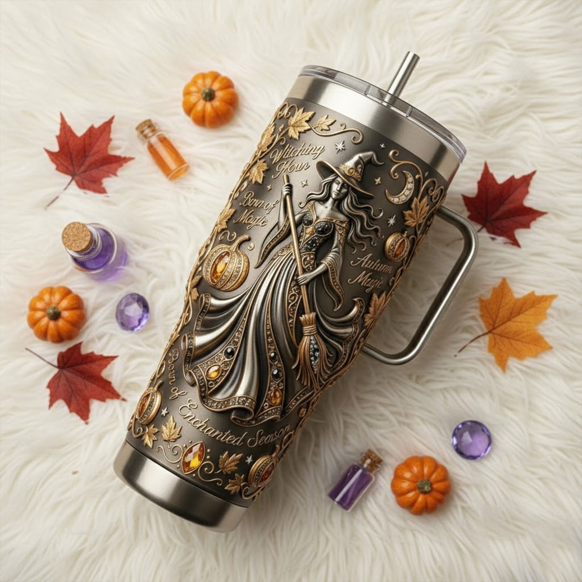 WTH 40oz Tumbler With Handle TNSM