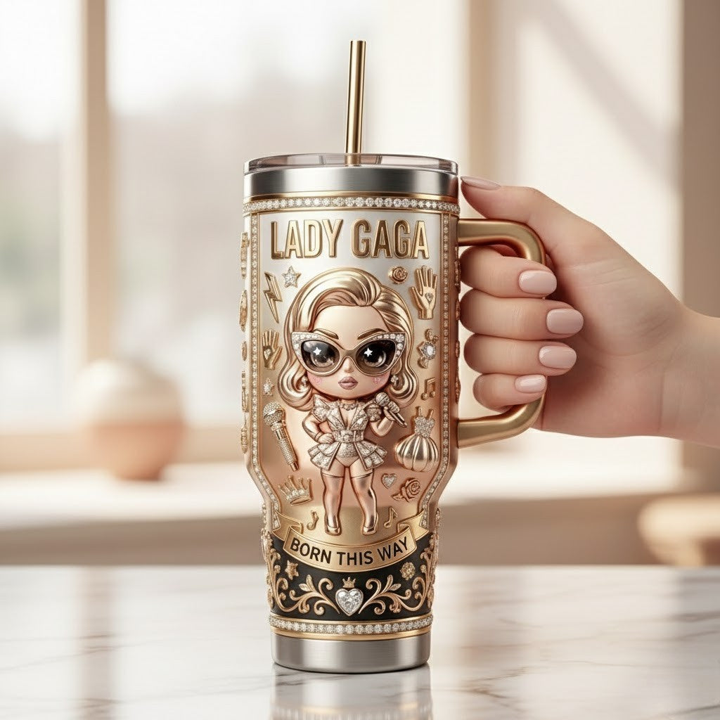 LDGG 40oz Tumbler With Handle PDL