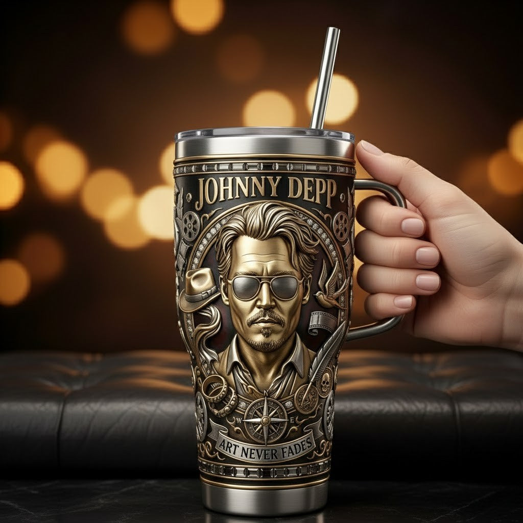 JND 40oz Tumbler With Handle PDL