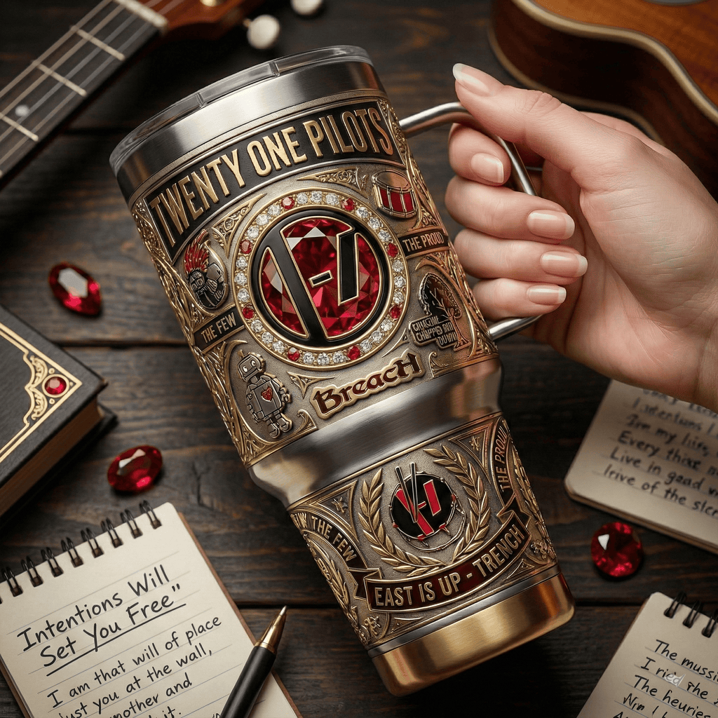 TOP 40oz Tumbler With Handle LNTH