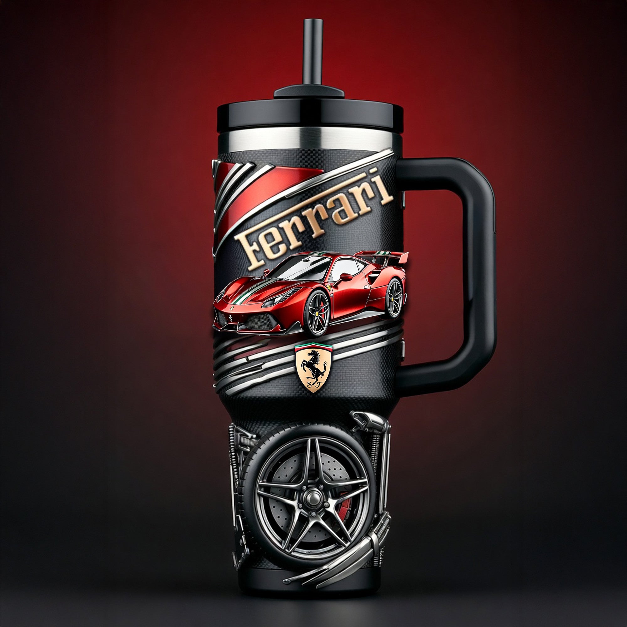 FRR 40oz Tumbler With Handle HTTT