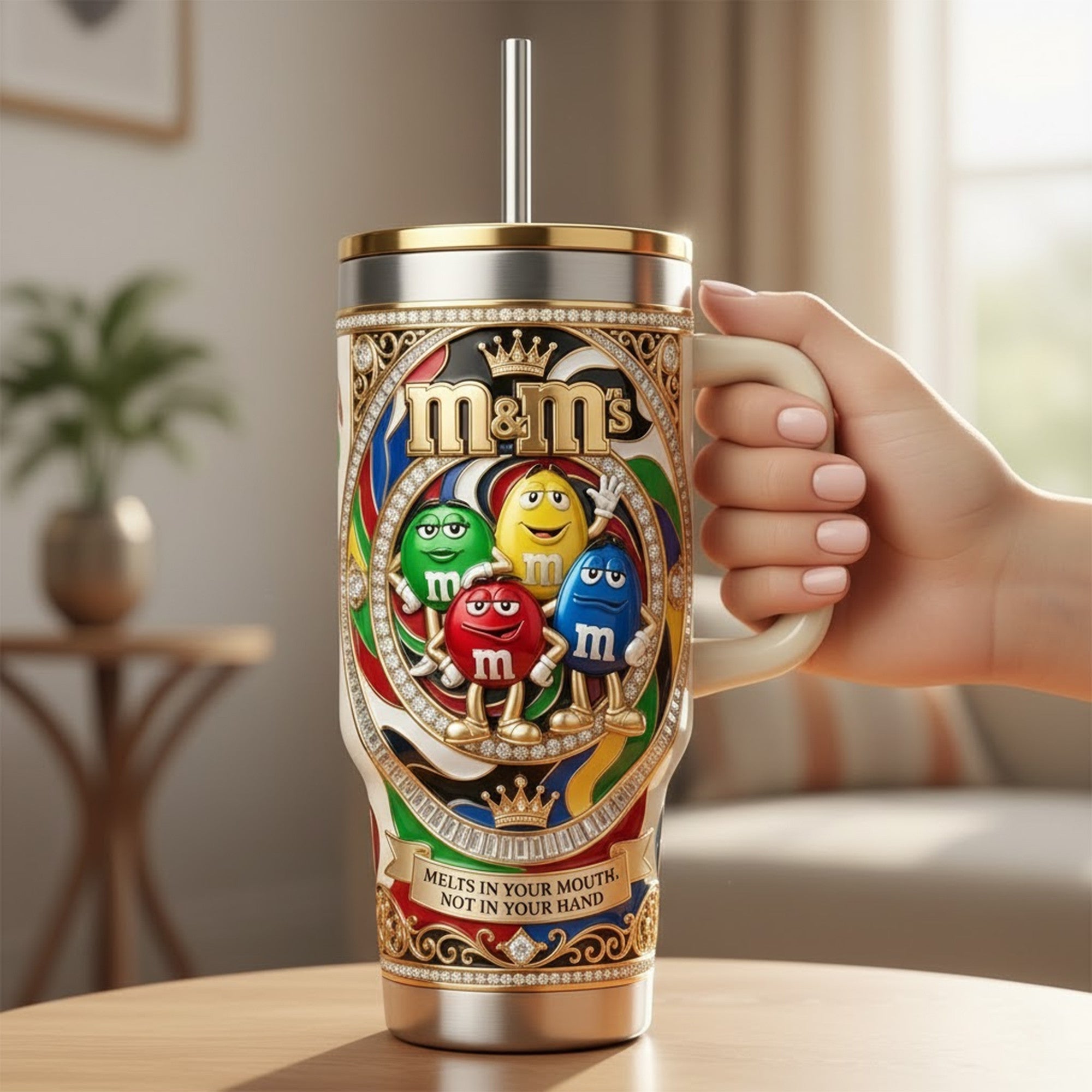 MM 40oz Tumbler With Handle PDL