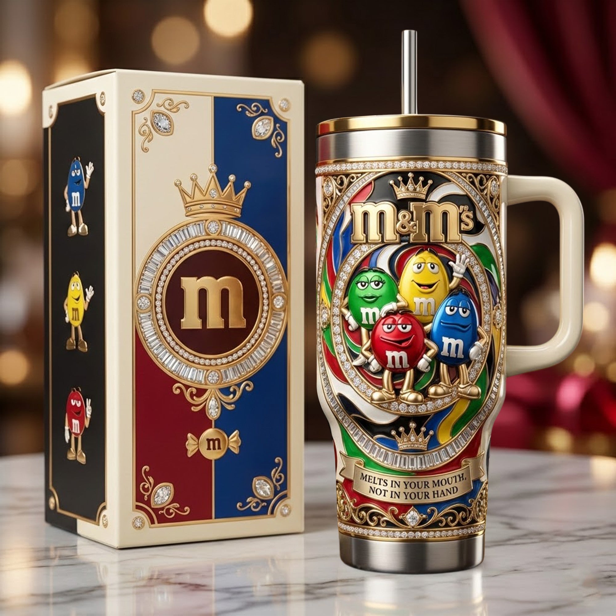 MM 40oz Tumbler With Handle PDL