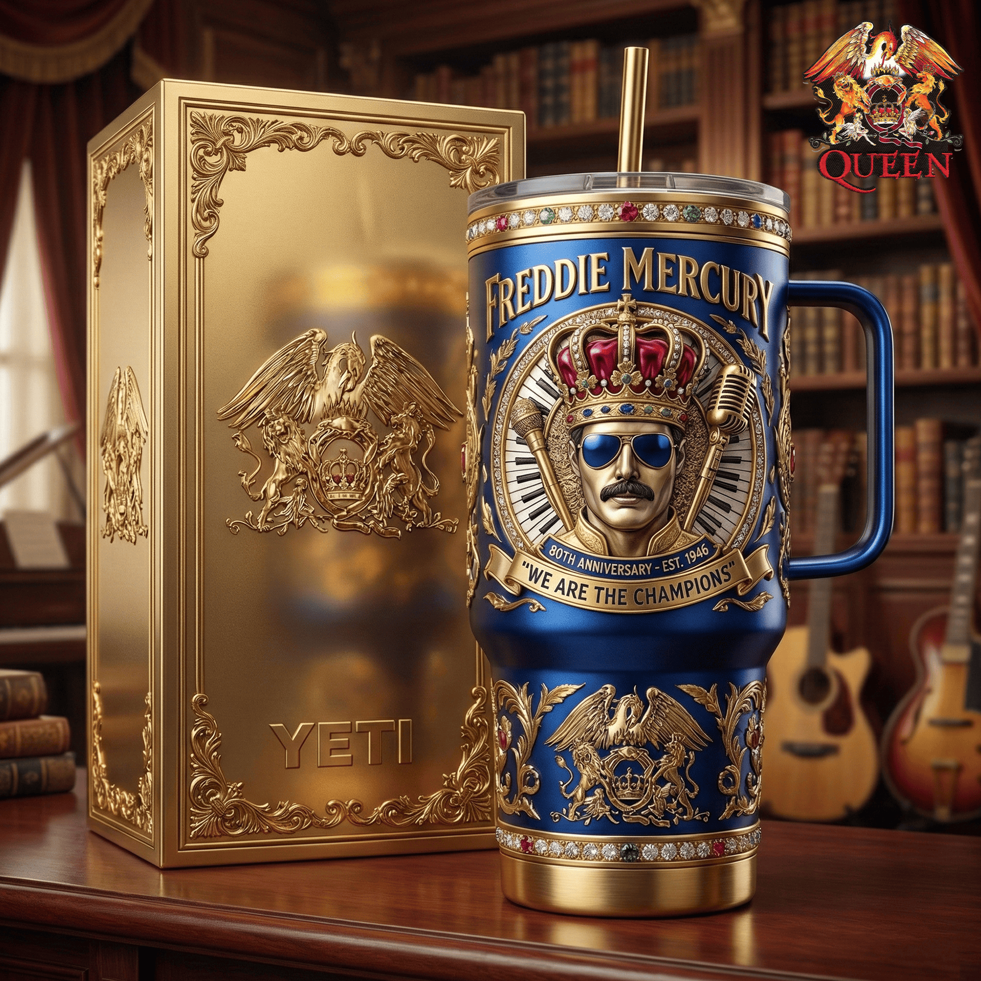 FRED 40oz Tumbler With Handle LNTH