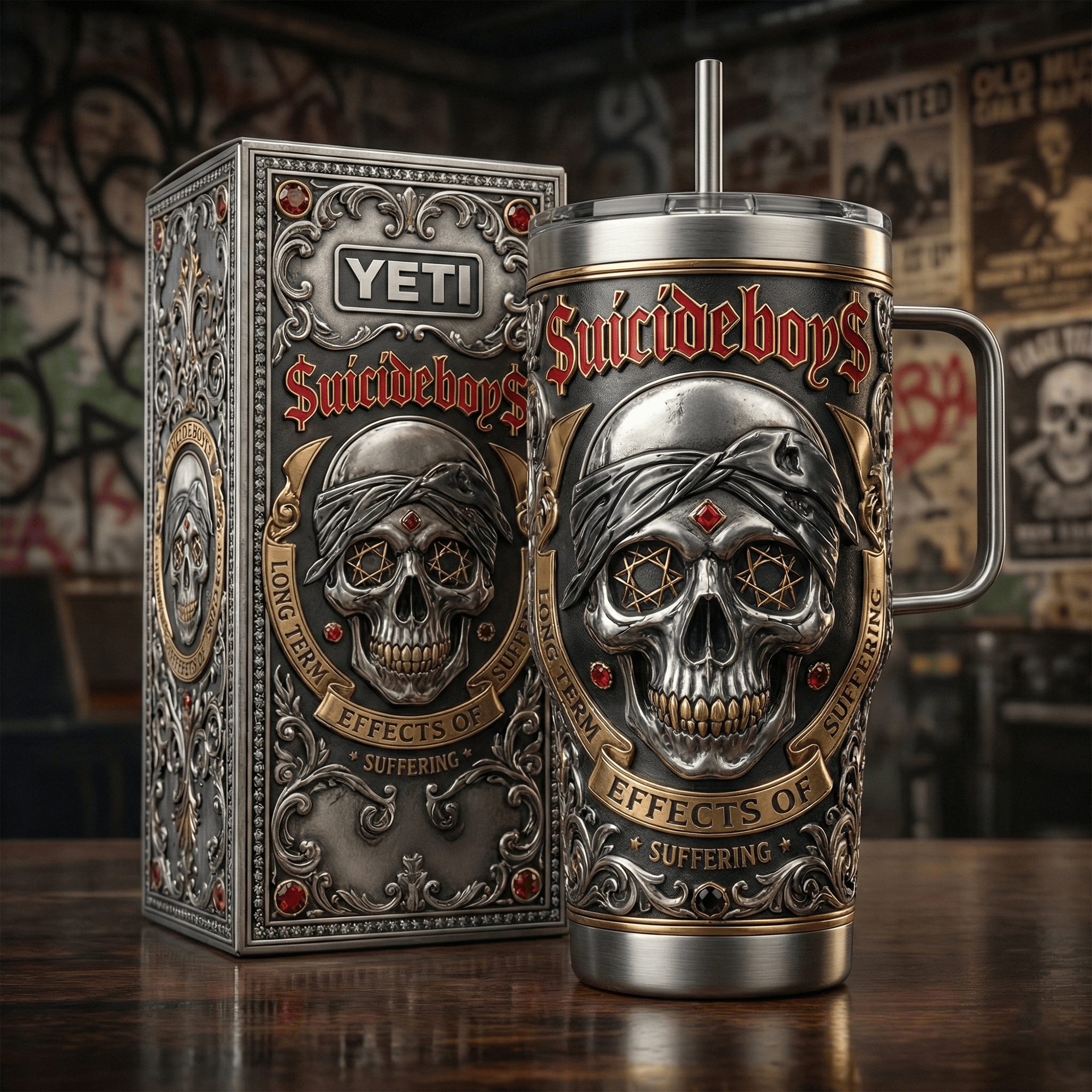 SCB 40oz Tumbler With Handle LNTH