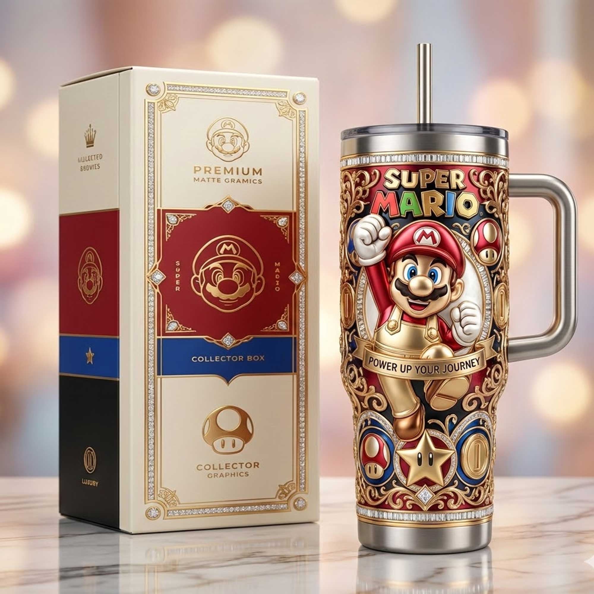 MRO 40oz Tumbler With Handle PDL