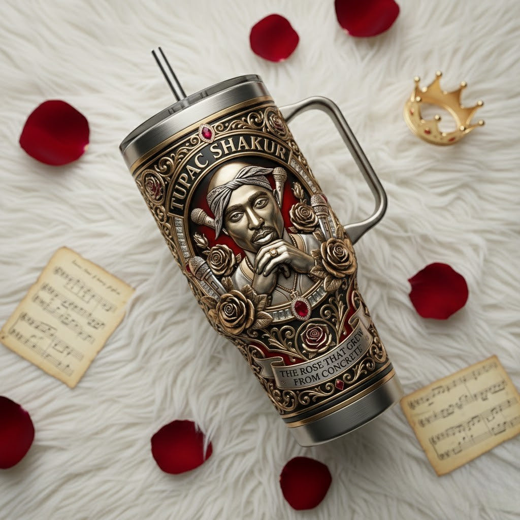 TSK 40oz Tumbler With Handle PDL