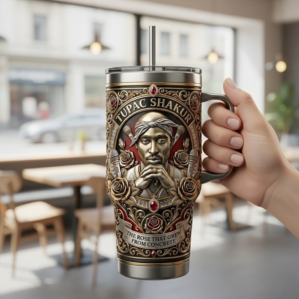 TSK 40oz Tumbler With Handle PDL